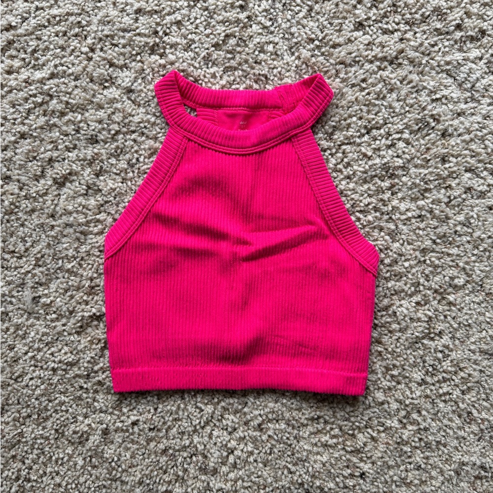 Aerie Hot Pink Tank Top